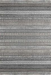 Dynamic Rugs ROBIN 1155-991 Grey and Charcoal and Ivory
